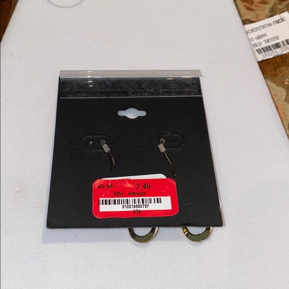 AREA dangle earrings- NWT - Picture 3 of 3